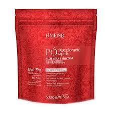Pó Descolorante Extrato de Aloe Vera e Silicone 300g (Pó Vermelho)