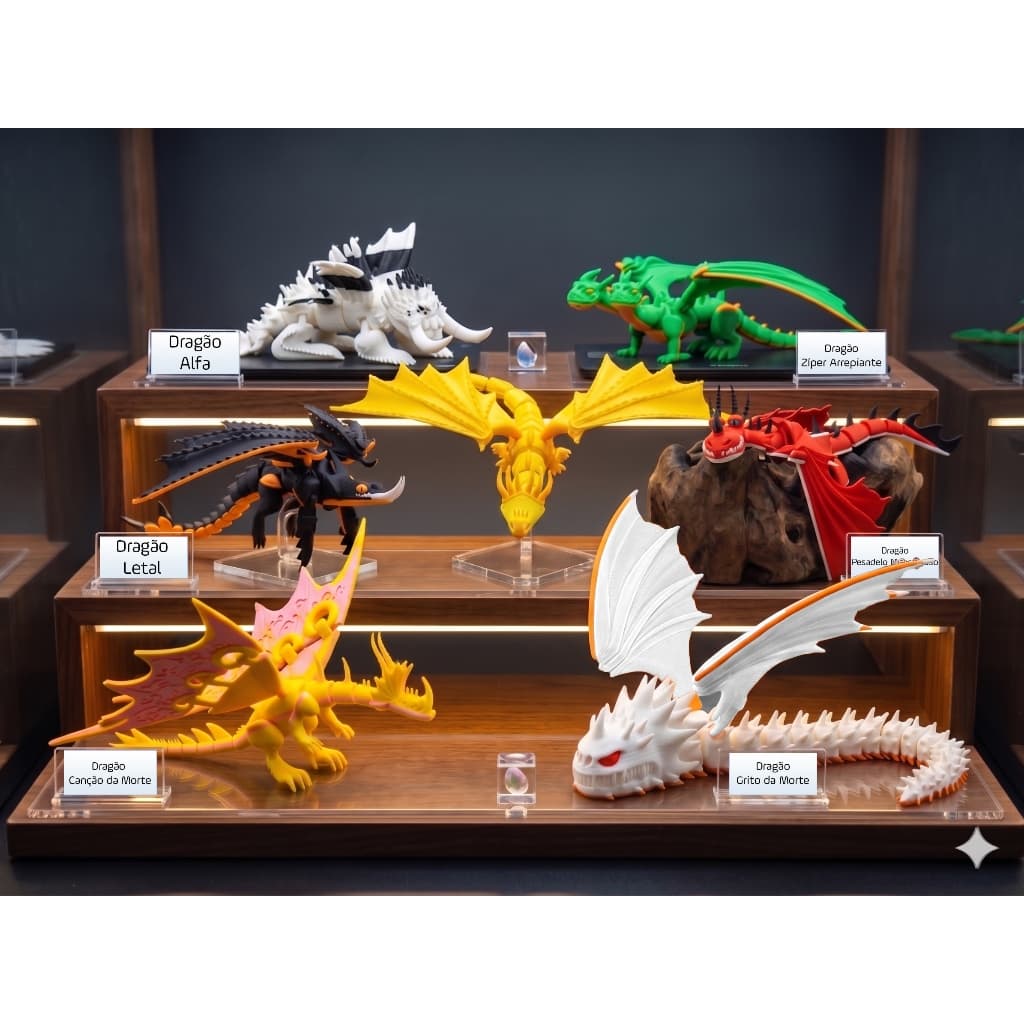 Action Figure Articulado Dragões – Como Treinar o Seu Dragão