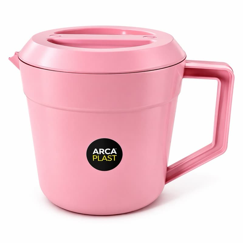 Jarra 1,5 Litros Com Tampa Quartz Plástico Resistente Água Suco Cozinha Prática Promoção