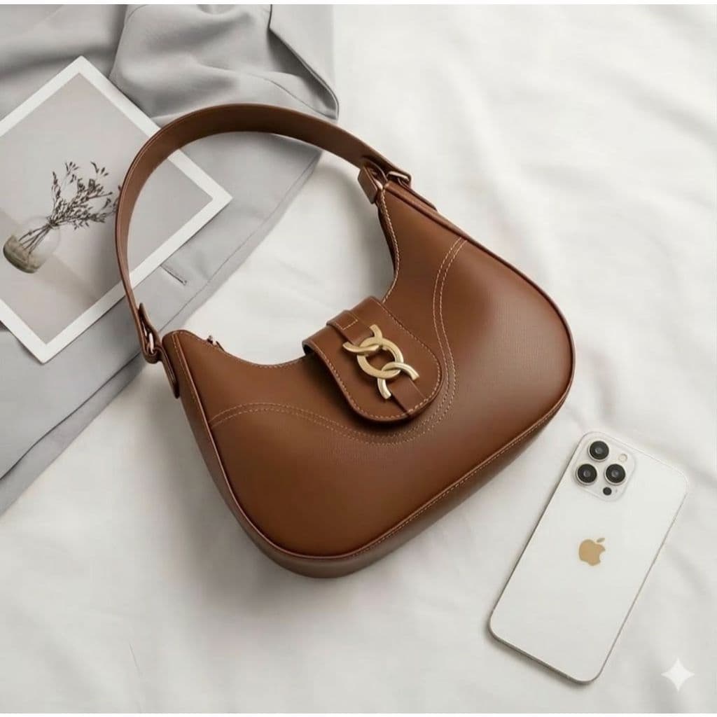 Bolsa Feminina Estruturada Média Fashion Versátil Para Trabalho e Passeio