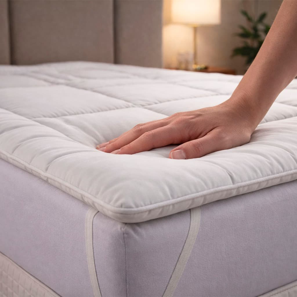 Pillow Top Premium Micropercal 400 Fios Solteiro Casal Queen King Macio Fofo Com Elástico Ajustável