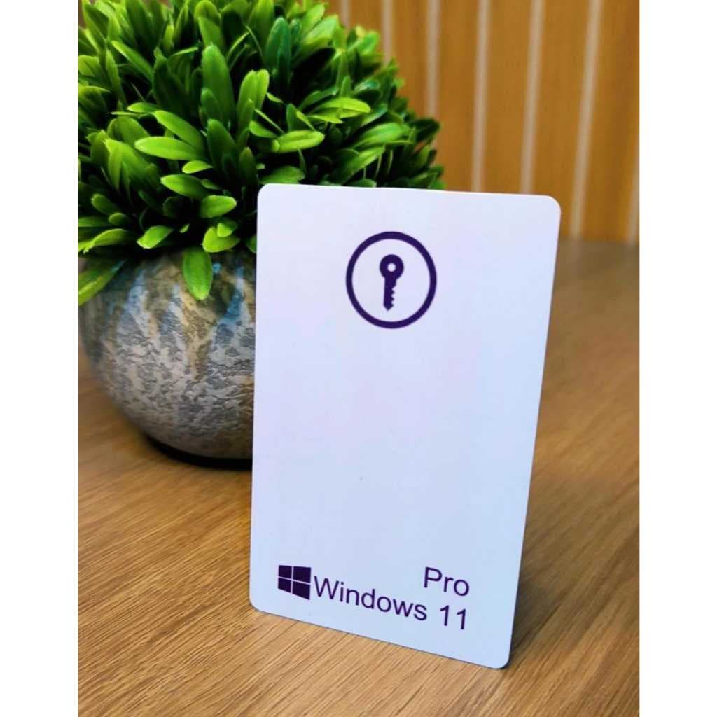 Windows 11 Pro OEM - Licença Original - Cartão de Ativação