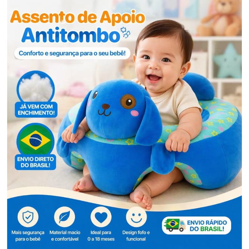 Assento para Bebe Cachorrinho com Enchimento