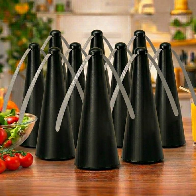 Kit 10 Espanta Mosca Ventilador Repelente Mesa Restaurante Cozinha Atacado