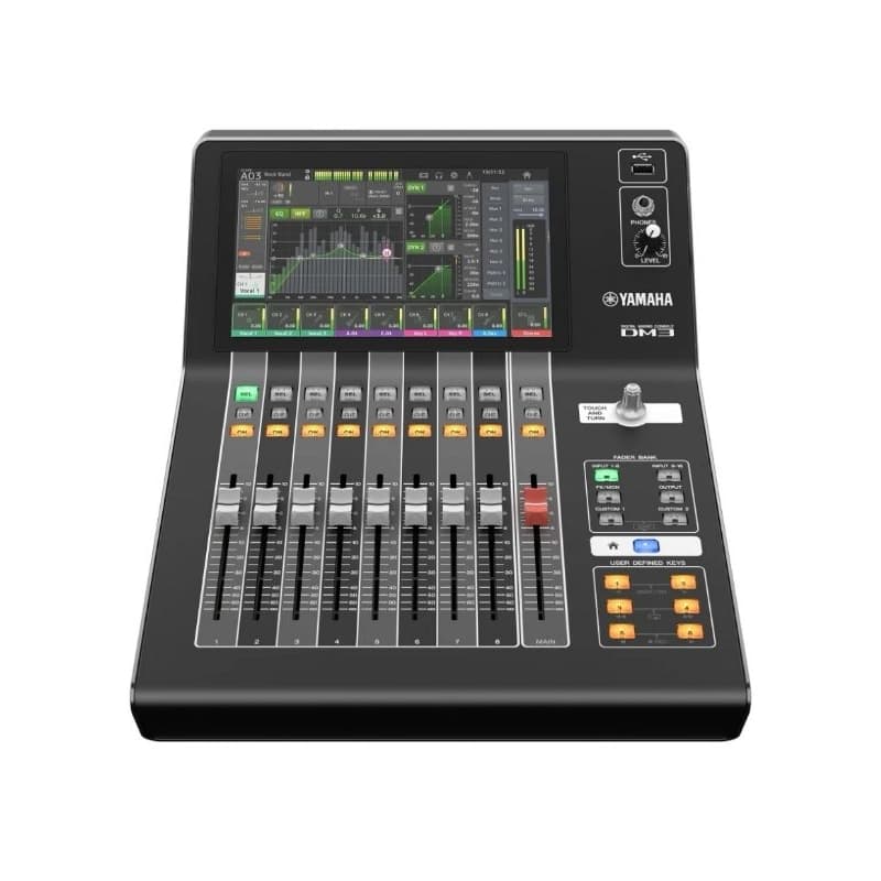 Mesa De Som Digital Yamaha DM3 Com Dante 16 Canais na caixa