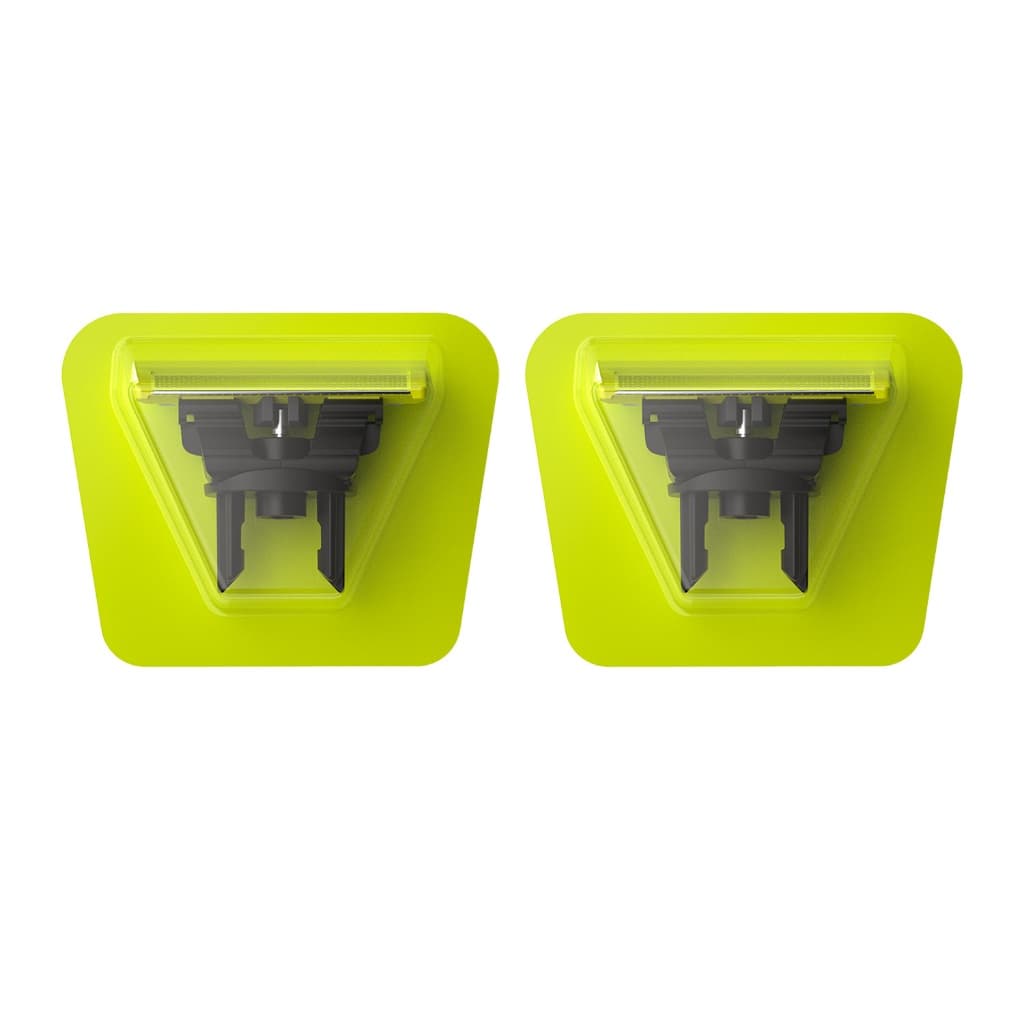 Lâmina Refil OneBlade Reposição Kit 2 Compatível Barbeador QP2520 QP2530 QP2620 QP2630 QP45 QP65