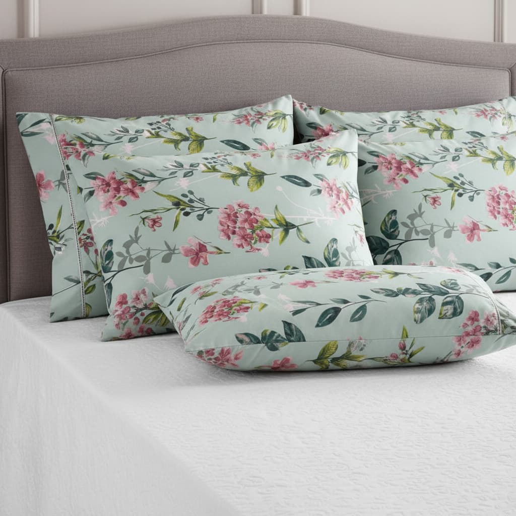 4 Fronhas Estampadas  Toque Aveludado Decoração Variadas 50 x 70 Luxo Promoção