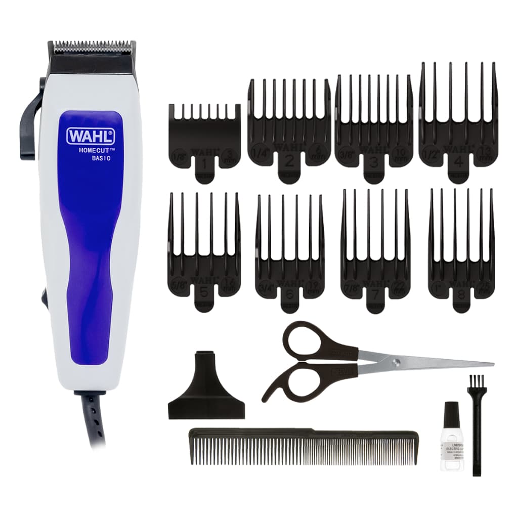 Wahl Maquina de Cortar Cabelo, Barbeador Home Cut 127V com Fio Lamina Afiada Motor Silencioso