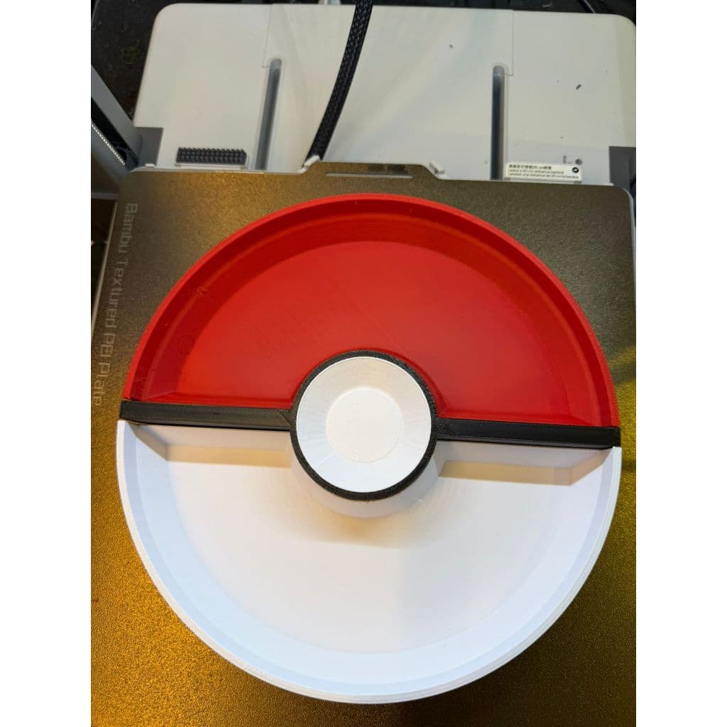 Kit Tigela Pokébola + Cortadores Pokémon 3D - Tigela 20cm + Cortador Biscoito - Presente Infantil Criativo Prato Criança