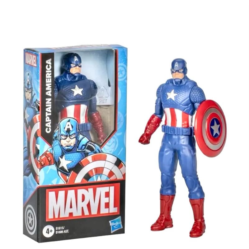 Boneco Capitão América de Brinquedo 15cm Capitao America