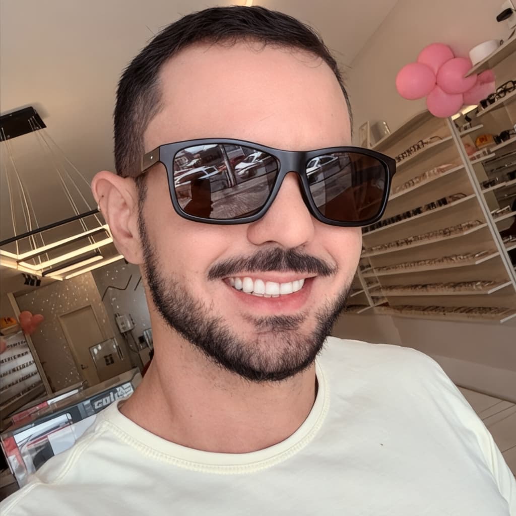 Óculos de Sol Masculino Esportivo Acetato Preto / Marrom  Proteção uv400 Solar Confortável Moderno