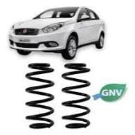 2 Molas Traseiras Reforçada GNV Grand Siena 2012/2021