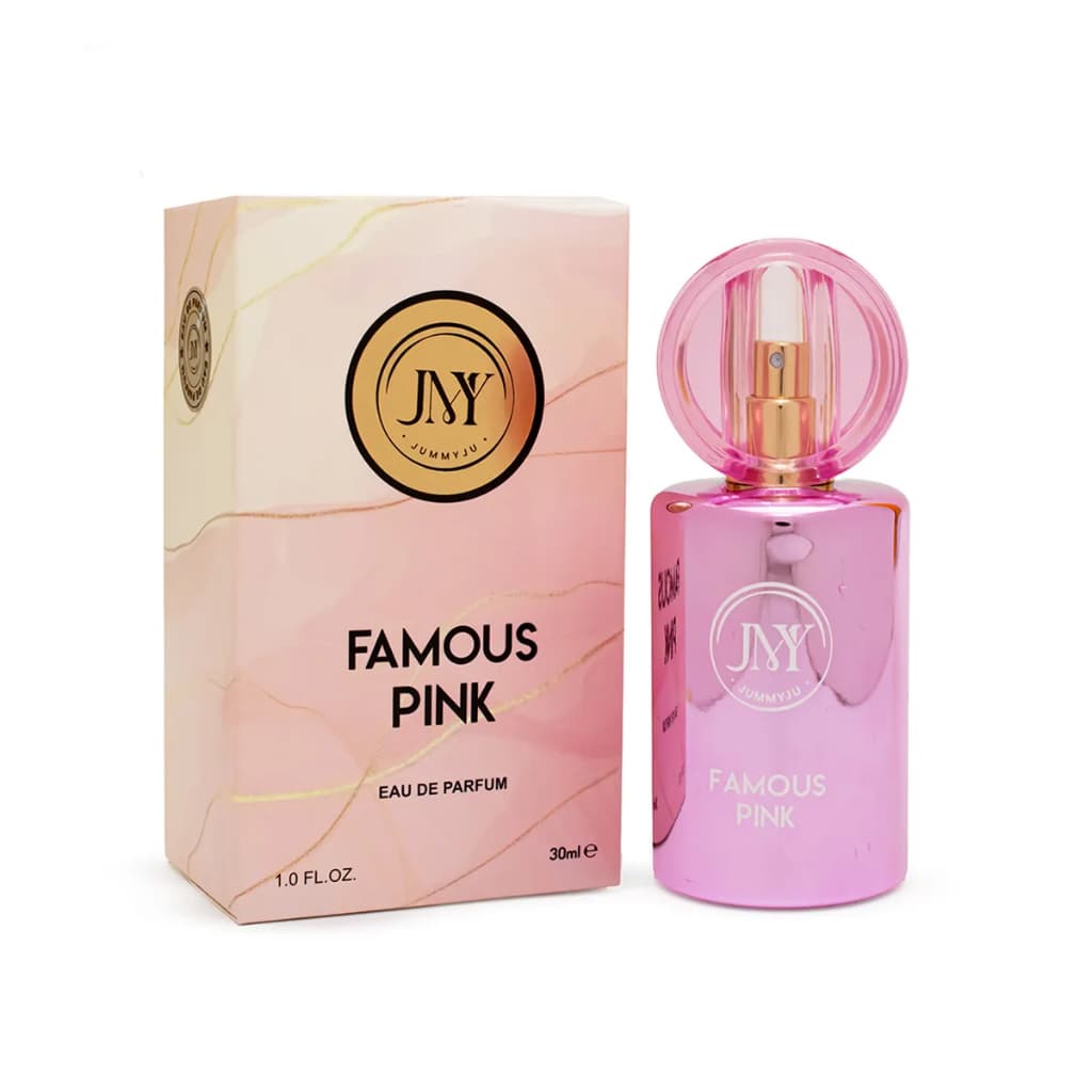 Perfume Famous Pink JummyJu 30ml Feminino Eau de Parfum Fragrância Doce