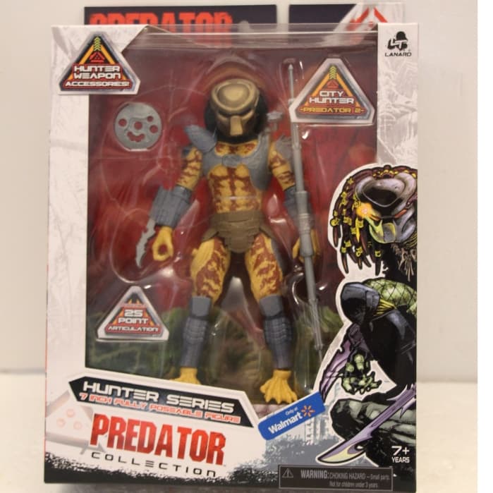 CARTELADO BOX PREDATOR COLLECTION HUNTER SERIES CITY HUNTER PREDATOR 2 7 POLEGADAS lanard exclusive walmart USA