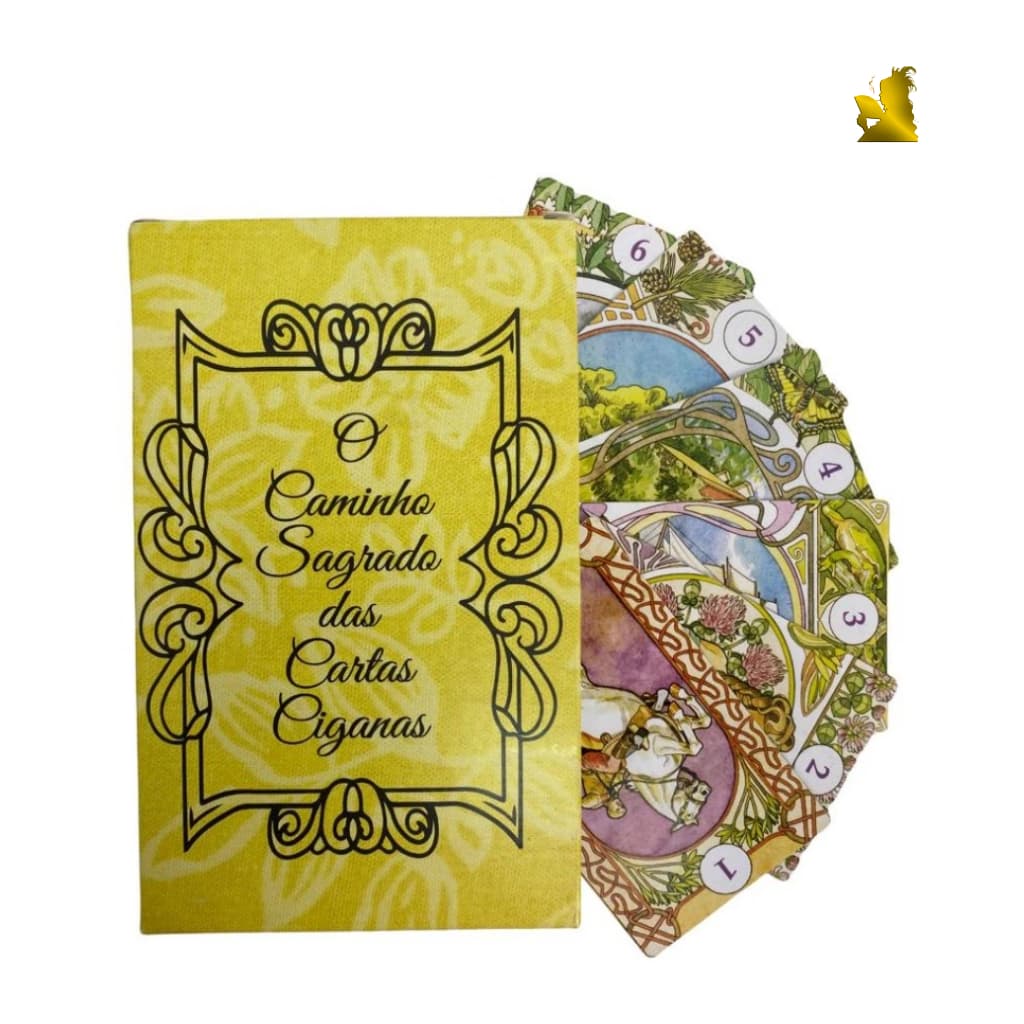 Tarô Tarot Baralho Caminho Sagrado Cartas Ciganas 36 Cartas