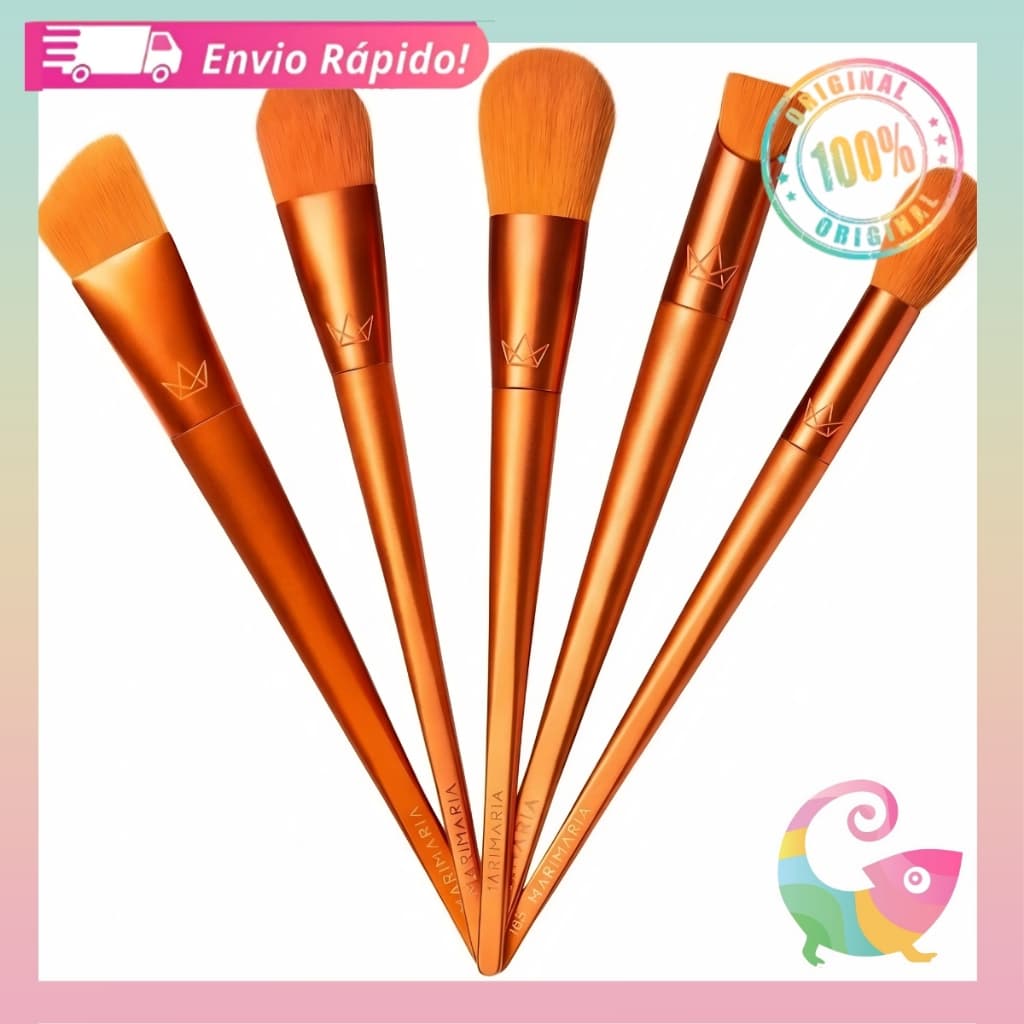 Pincel De Maquiagem Mari Maria Make-up de Precisão e Acabamento