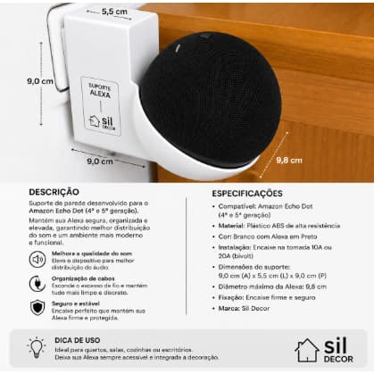 SUPORTE PARA ALEXA