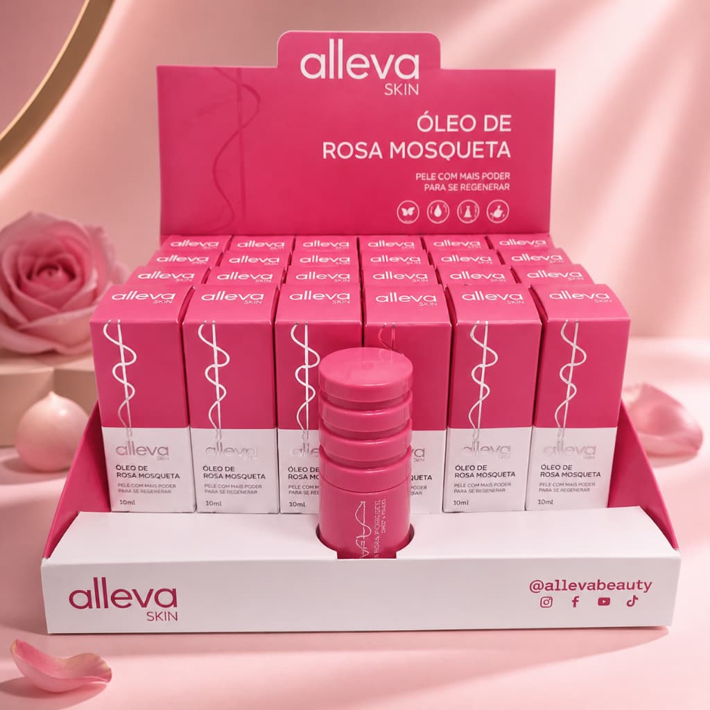 Óleo de Rosa Mosqueta Alleva Skin - Pura Beleza para Sua Pele! ✨