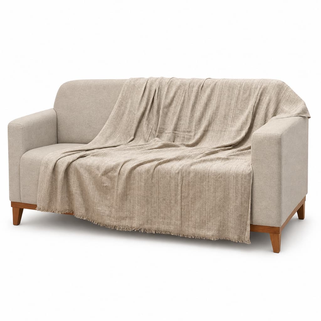 Manta decorativa para sofá gigante 2,50m x 1,80
