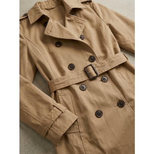Casaco Feminino Sobretudo Trench Coat Longo Chic Ideal Para Trabalho Viagem Eventos Elegante Moda Evangélica Feminina