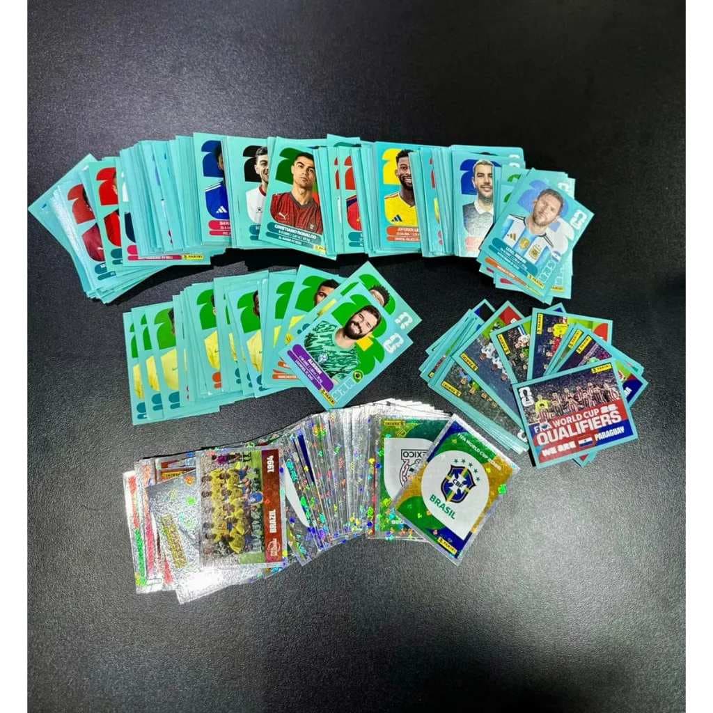 Kit 20/40/50 Figurinhas Aleatórias Copa Do Mundo 2026 Sem Repetição