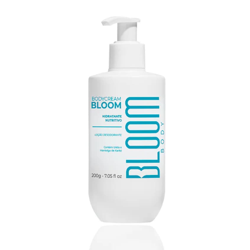 Bloom Body - Body Cream Desodorante Hidratante Corporal 200g - Hidratação, Macio Fragrância Pistache