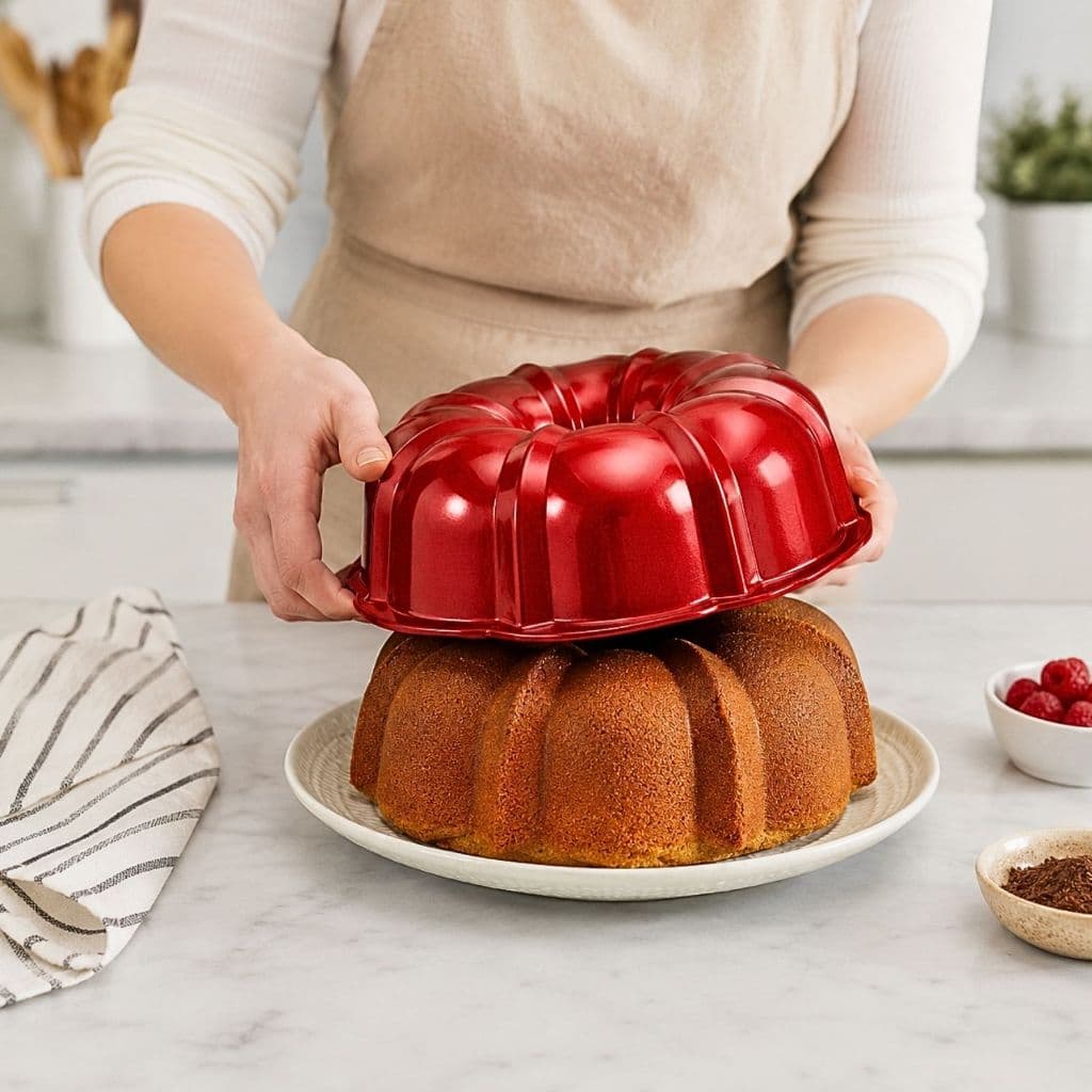 Forma Para Bolo Pudin Torta Com Furo No Meio Central Teflon Antiaderente