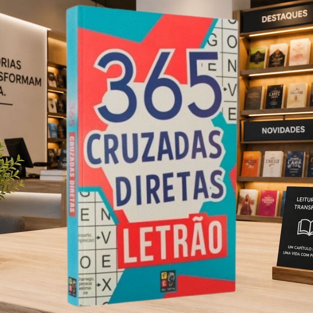 365 Palavras Cruzadas Diretas | Letrão | Azul