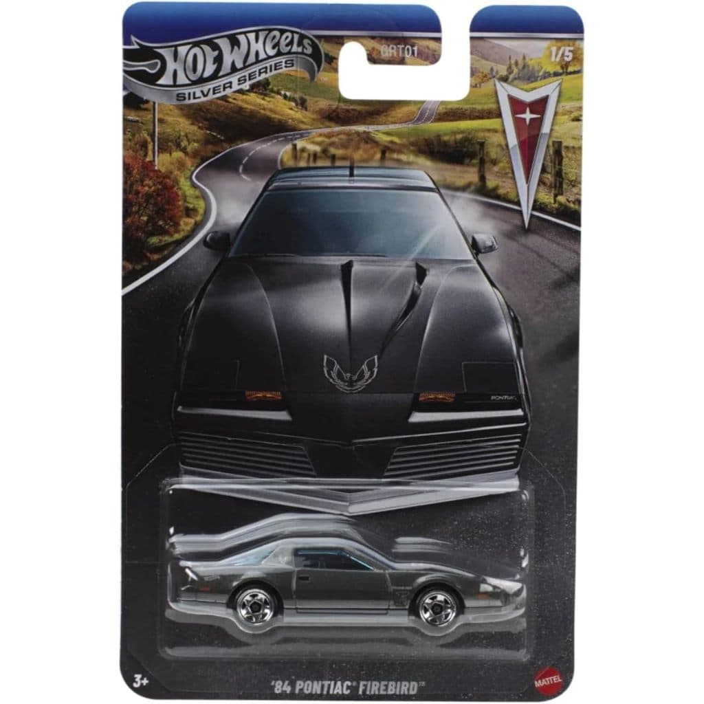 Hot Wheels Silver Series '84 Pontiac Firebird Miniatura 1/64 - Mattel Original