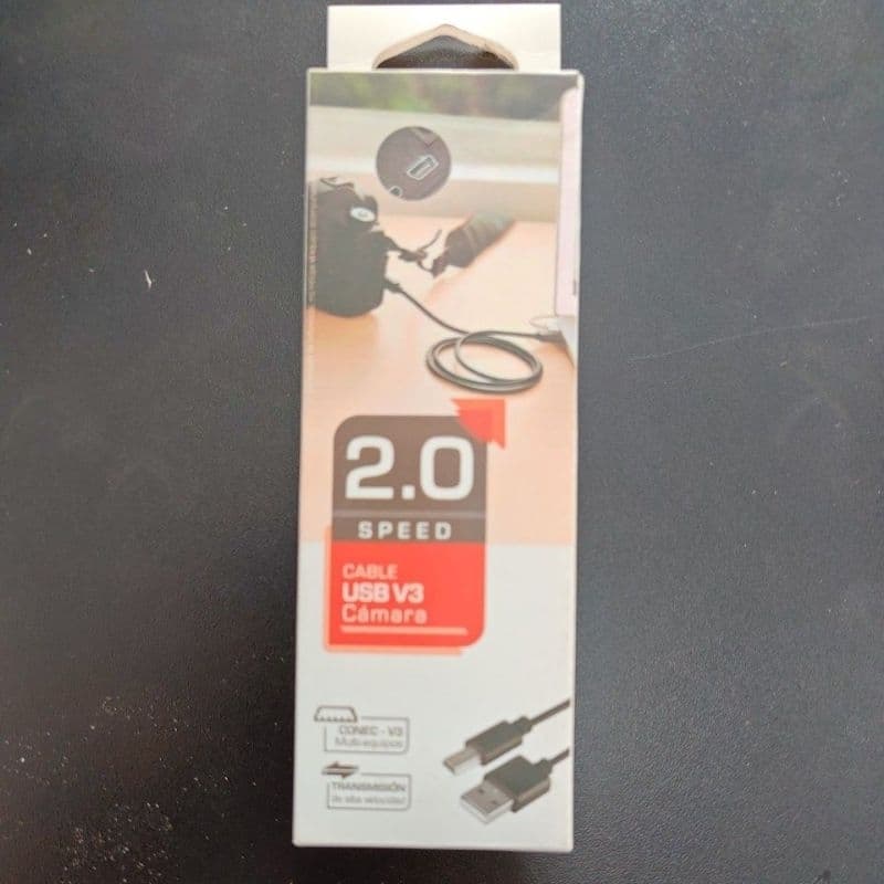 Cabo USB V3 Mini USB 2.0 de Alta Velocidade Para Câmeras, MP3, GPS e Controle de PS3 - Resistente e Rápido