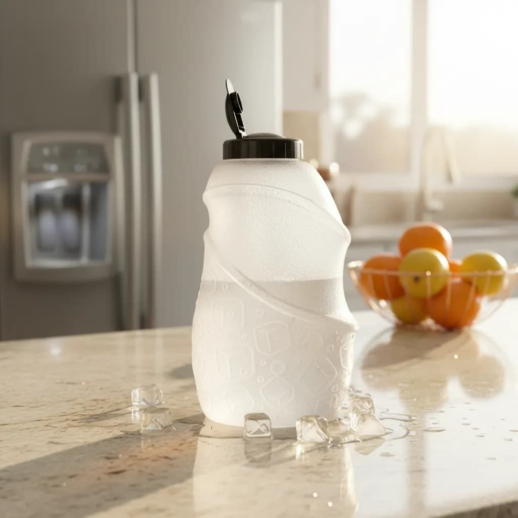 Garrafa De Água Suco Geladeira Jarra De Plástico 2 Litros
