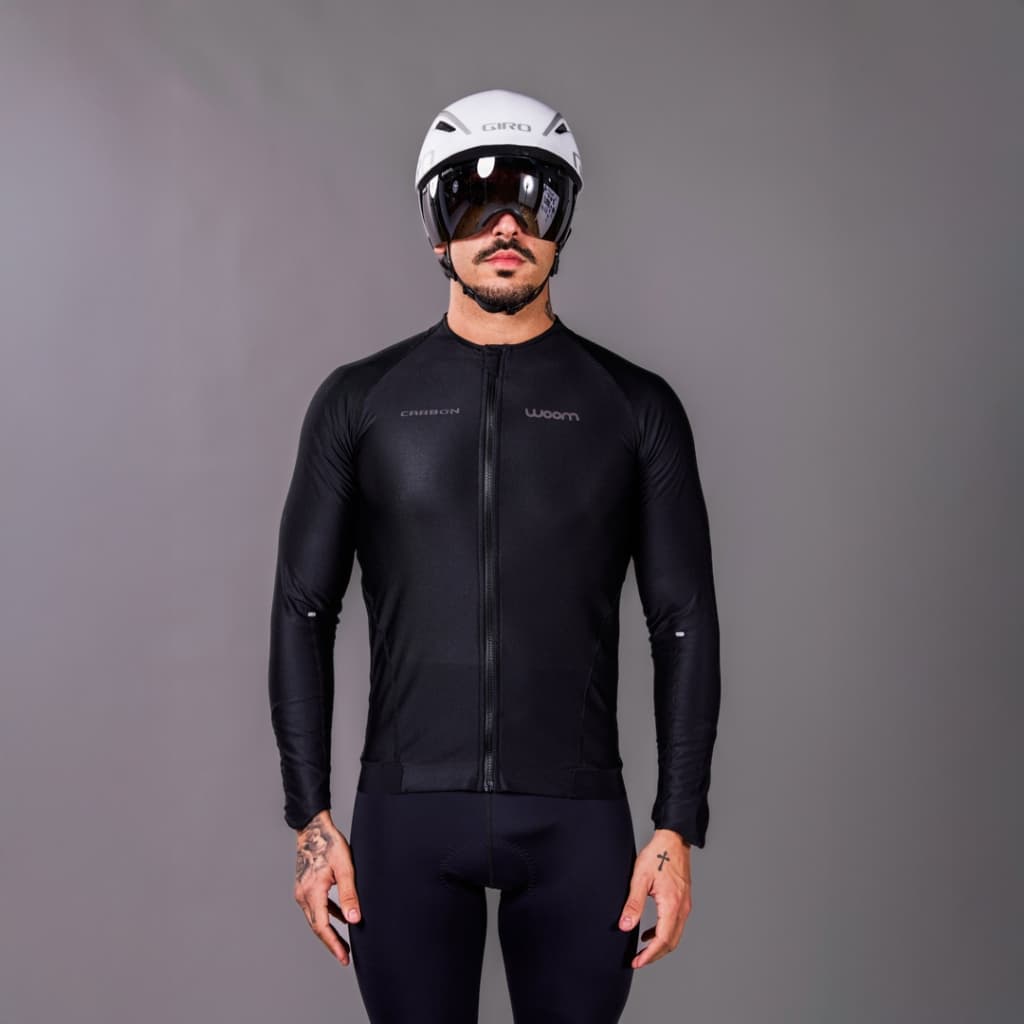 Jaqueta Woom Carbon Phantom Black