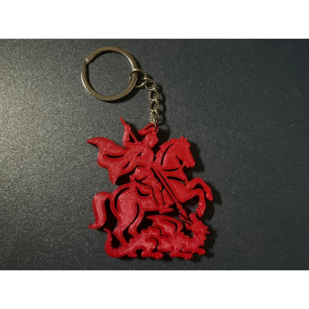 Chaveiro São Jorge Religioso Santo Guerreiro para Chaves
