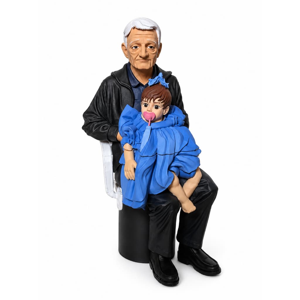 Estatua Personalizada - Miniatura Bonecos 3D - Diversos Tamanhos - Base Simples