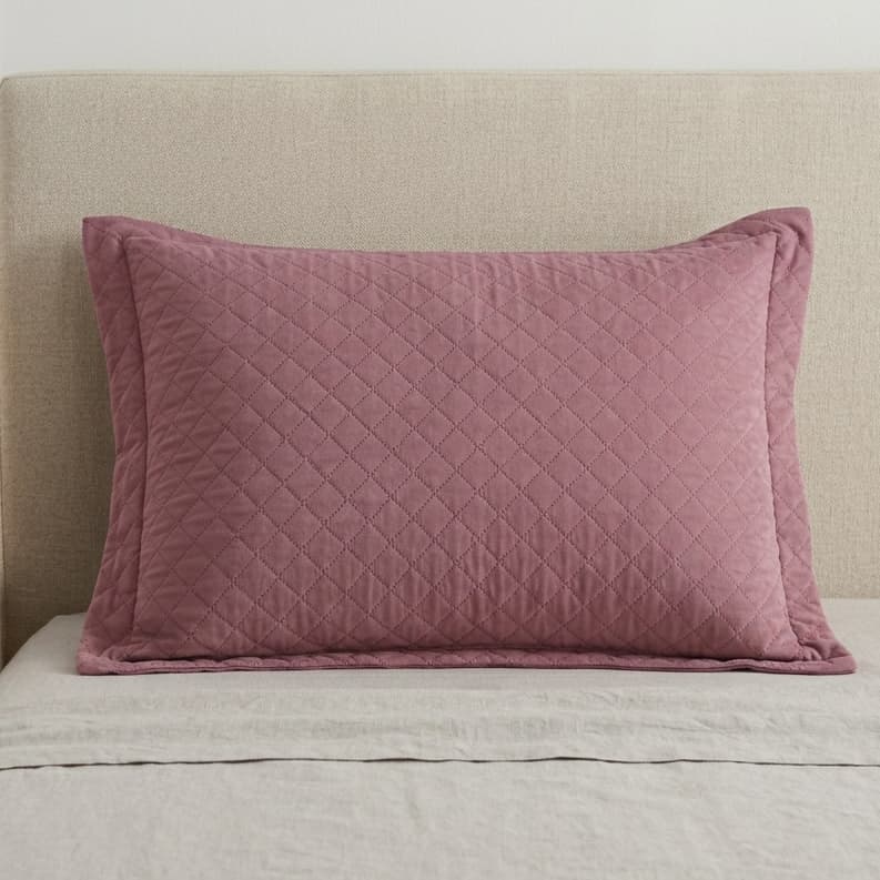 Porta Travesseiro 1 Peça 70cm x 50cm 100% Poliéster Microfibra Matelado Ultrassônico Aba Americana