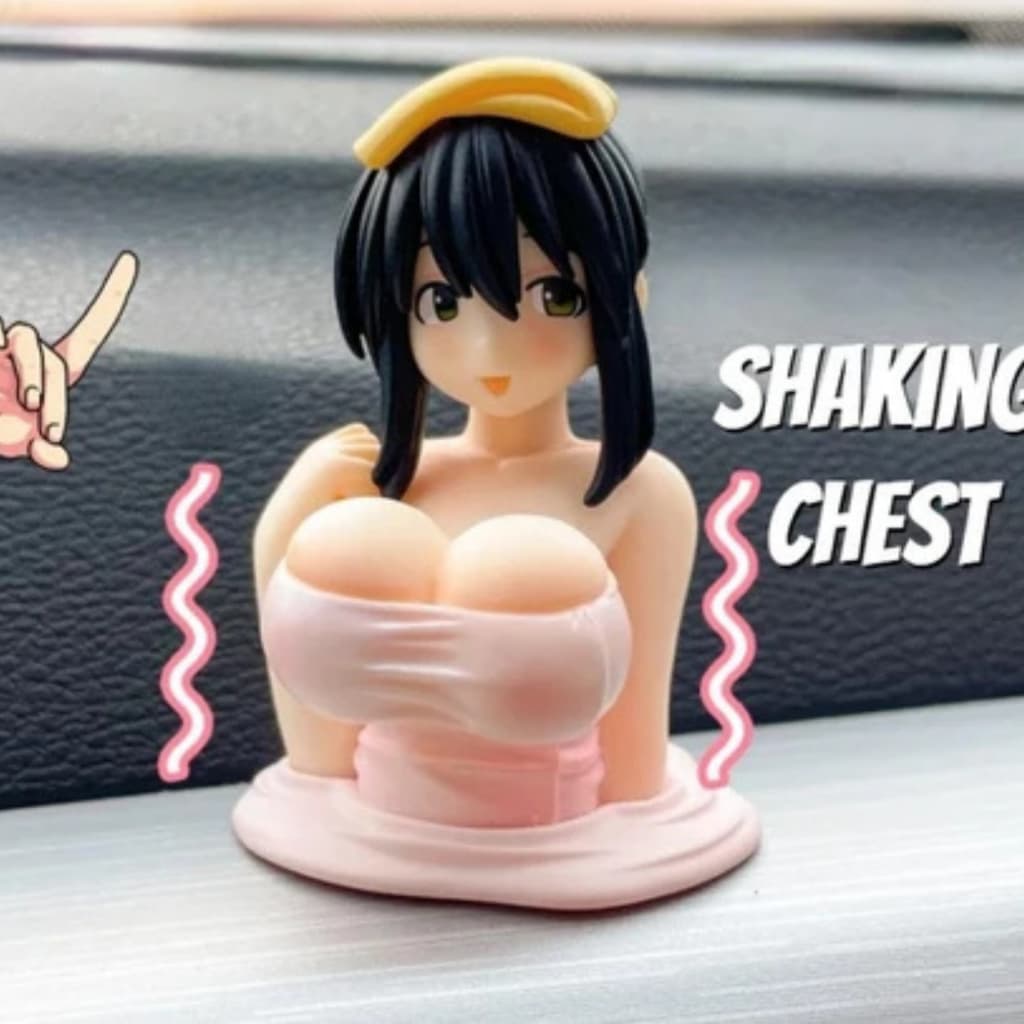 OPENMALL Anime Fofo Meninas Carros Ornamentos Kawaii Estátua Carro Acessórios Decoração decoração