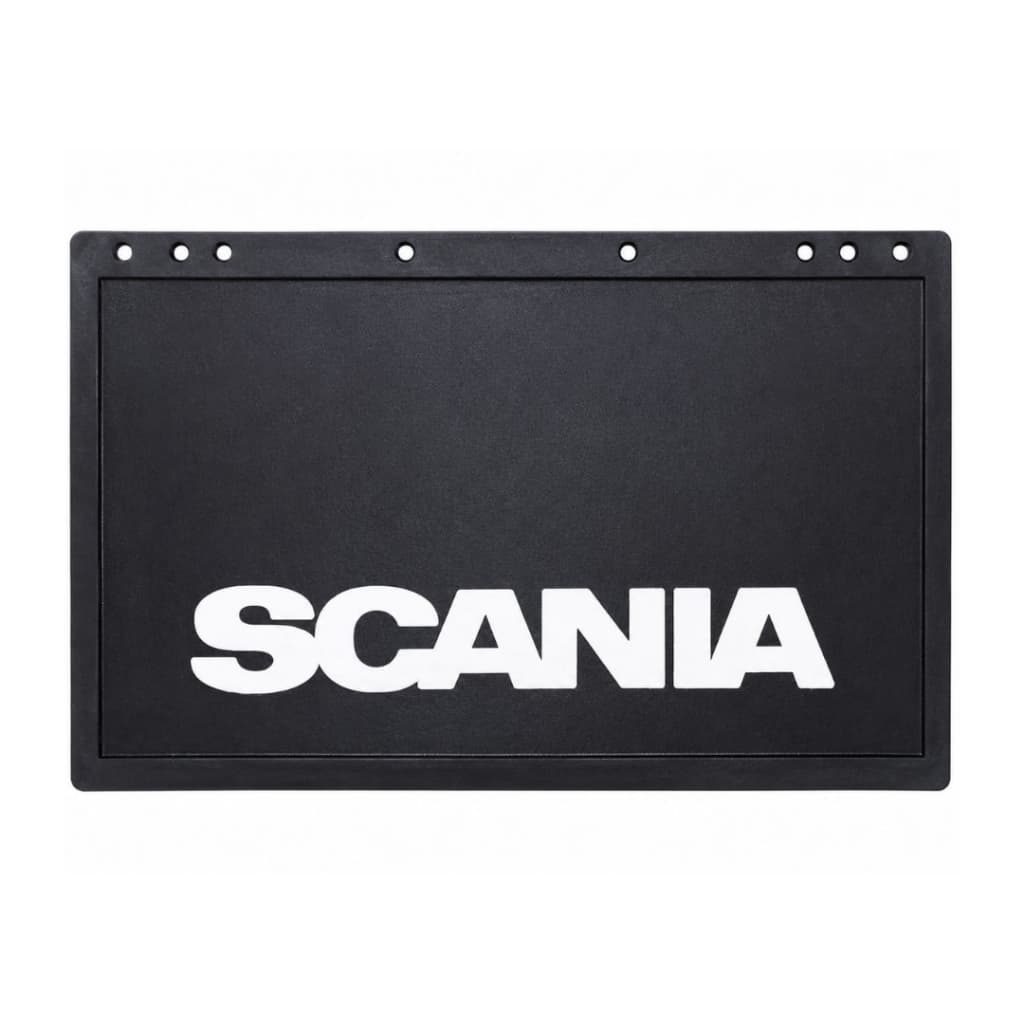 Parabarro Traseiro Cabine Caminhão Scania S4 62 x 38CM Borracha Borrachão Lameira Apara Barro