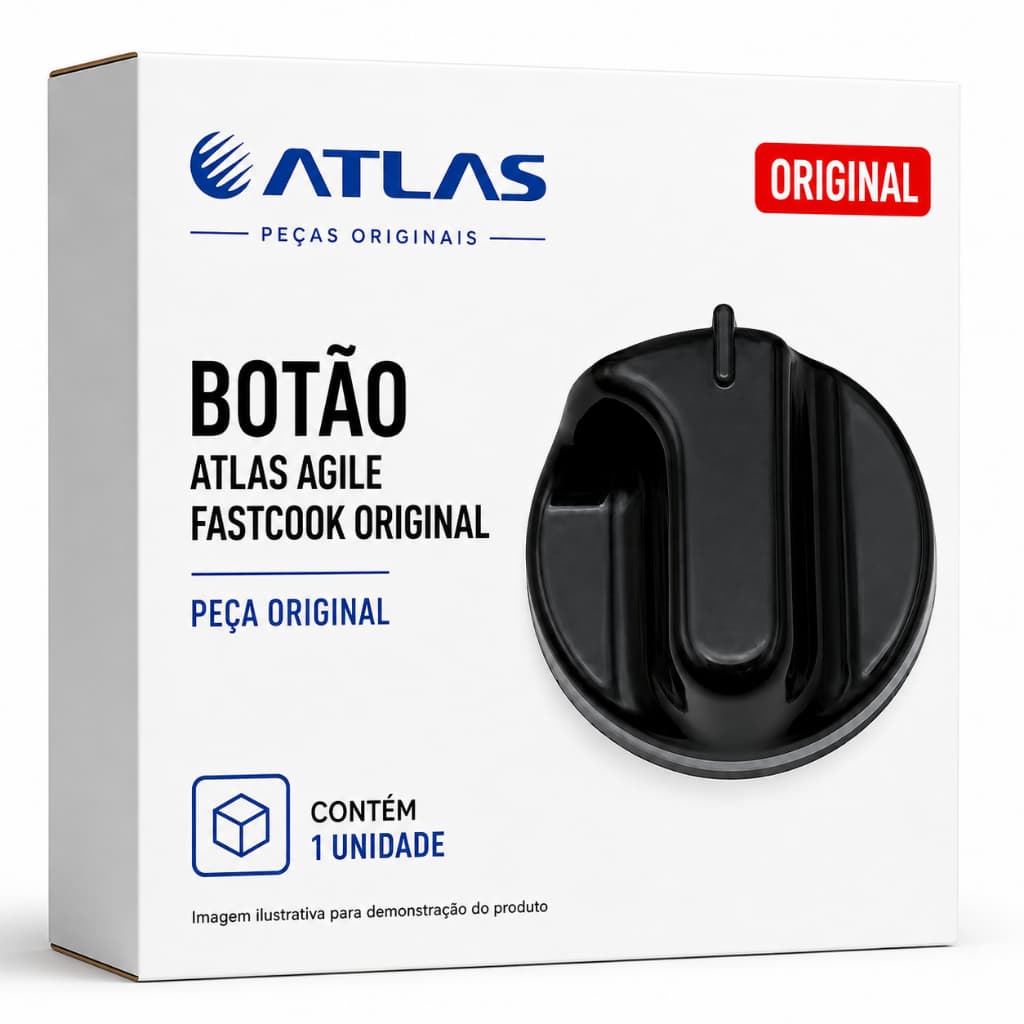Botão Atlas Agile Fastcook Original 1 Unidade