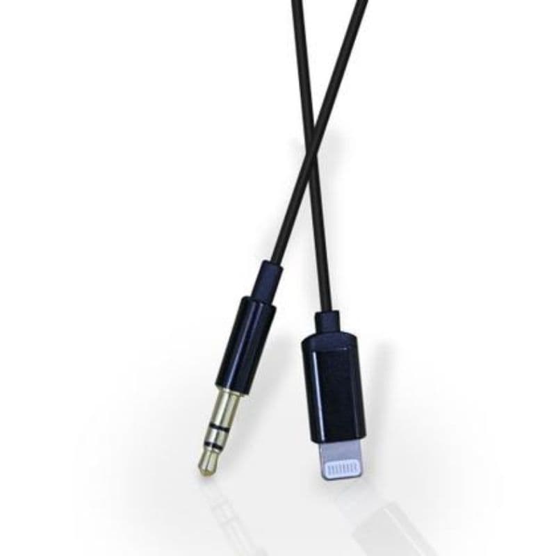 Cabo Adaptador Lightning P2 Macho 3.5 Auxiliar Audio