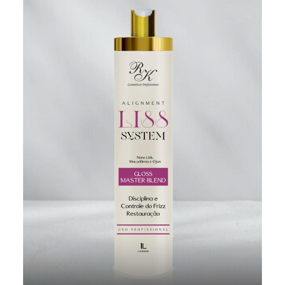 Progressiva Gloss Master Blend Rk Cosmeticos Profissionais