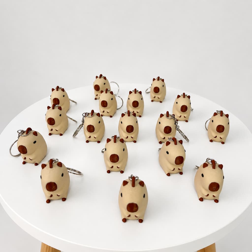 Chaveiro Capivara Lembrancinha Criativa para Festas, Aniversário , Brindes.