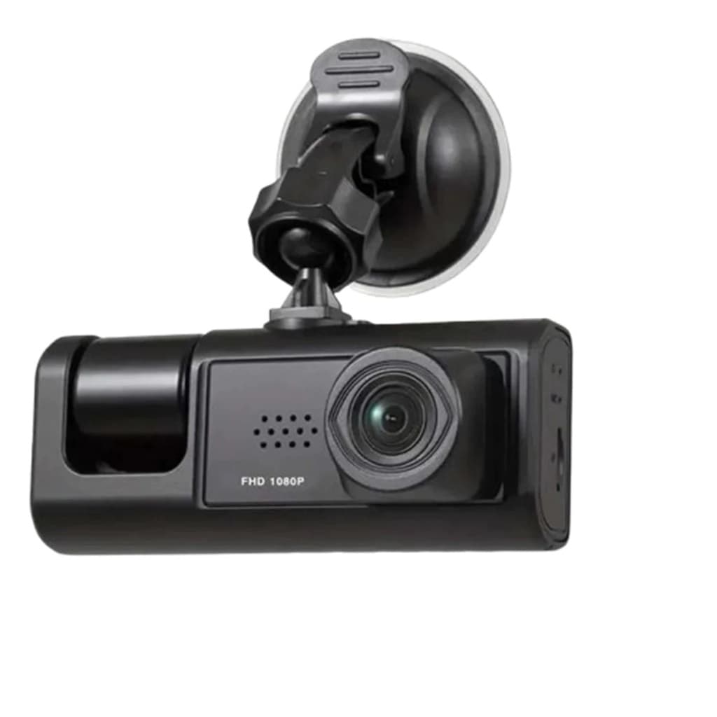 Câmera Automotiva DVR Full HD com Sensor de Ré e Microfone Integrado