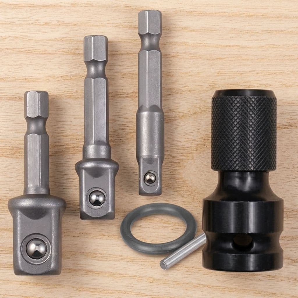 Jogo Adaptador Para Soquete Bits Brocas Parafusadeira Chave Impacto Ferramentas