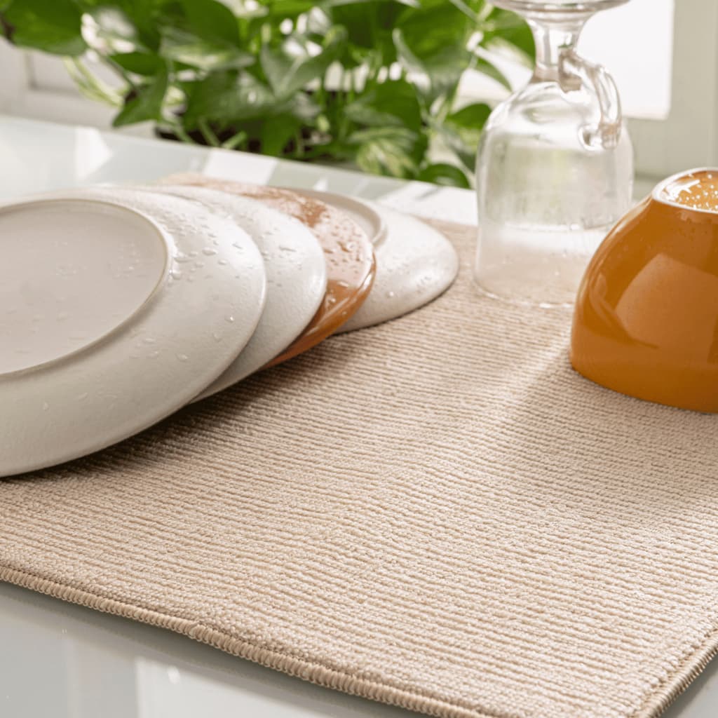 Aparador de Louça Bancada de Cozinha em Microfibra Escorredor Absorção Não Risca lindas cores