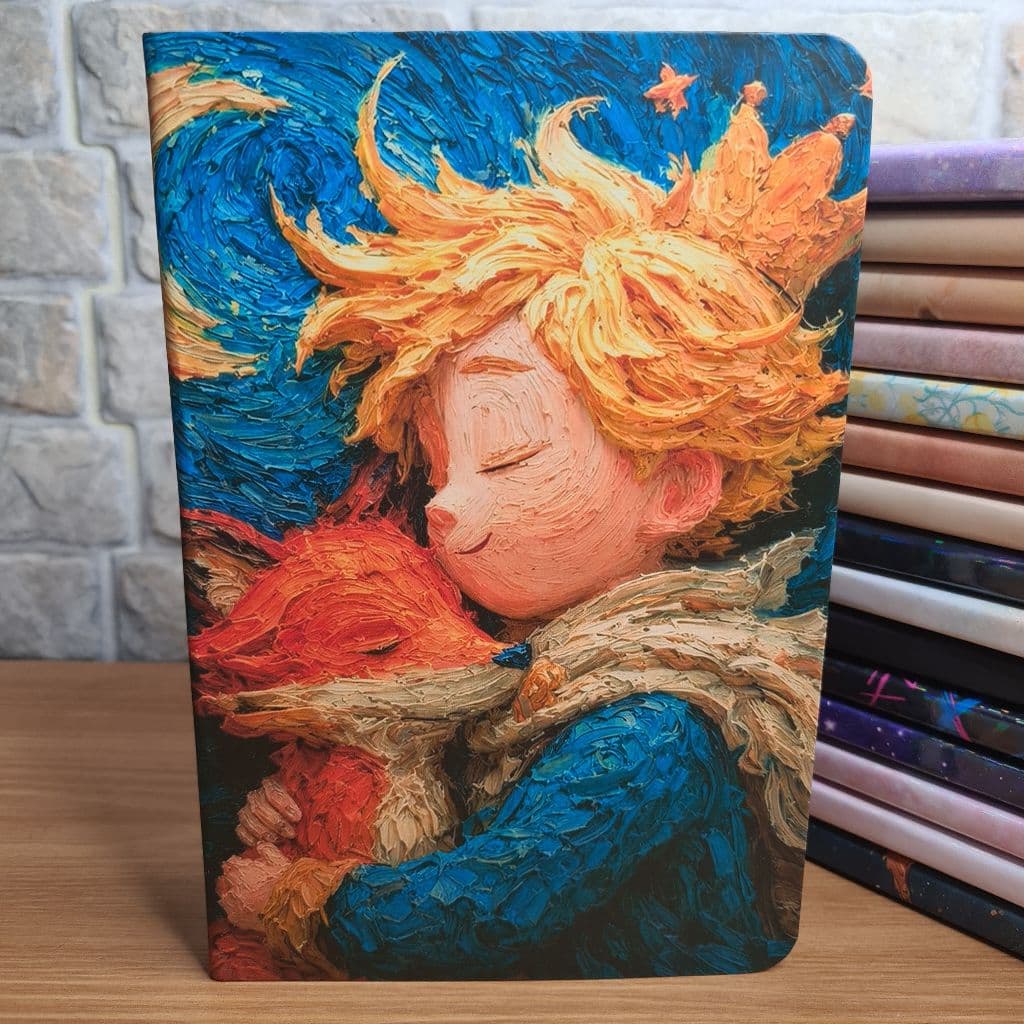 Caderno Moleskine O Pequeno Príncipe | Capa Dura 160 Pág Anotações Bullet Journal Diário- 21x14