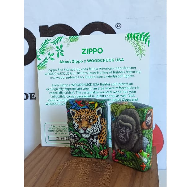 Zippo 49347 edição limitada de 25º aniversário Mysteries of the Forest