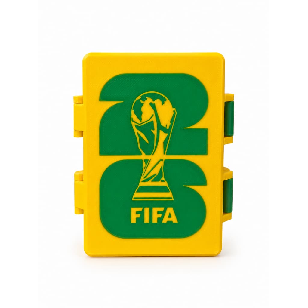 Caixinha Porta Figurinhas Copa Do Mundo 2026 | Organizador Colecionável