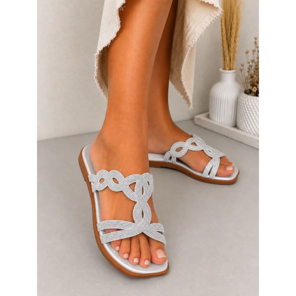 Chinelo Rasteirinha De Luxo Para Mulheres Lançamento 2026 Casual Versátil 35/36 ao 41/42