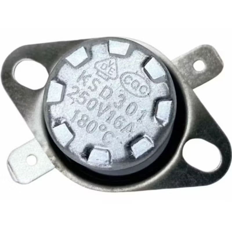 Termostato ksd301 180°C Graus 16 Amperes 127V/ 220V Bivolt Original