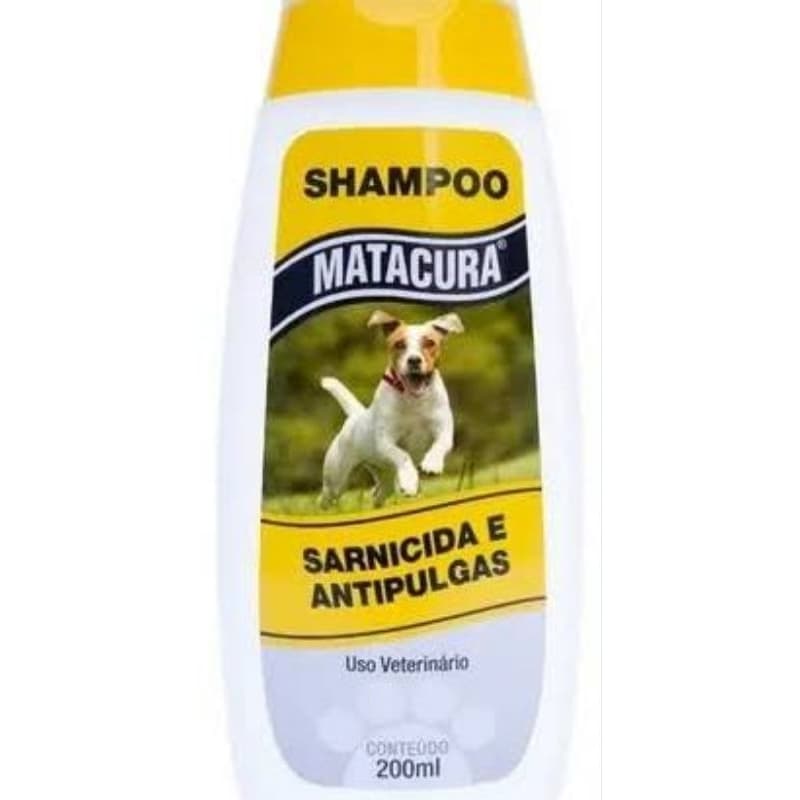 Shampoo e Sabonete Matacura Sarnicida Antipulgas 200ml